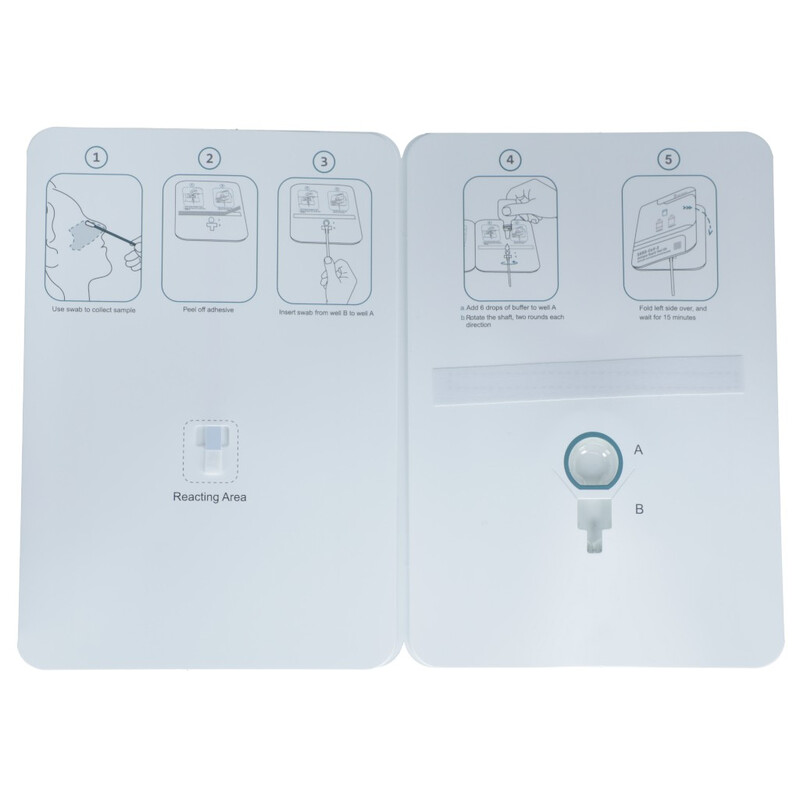 Neinvazívny antigénový certifikovaný výterový test na COVID-19 s 99 % úspešnosťou výsledkov, 25 ks