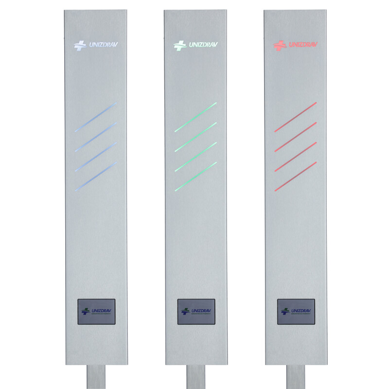 Germicídny žiarič UNIZDRAV s displejom uzavretý statický