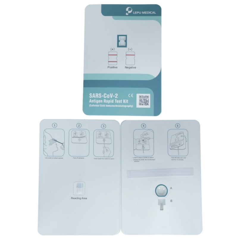 VÝPREDAJ Neinvazívny antigénový certifikovaný výterový test na COVID-19 s 99 % úspešnosťou výsledkov, 1 ks