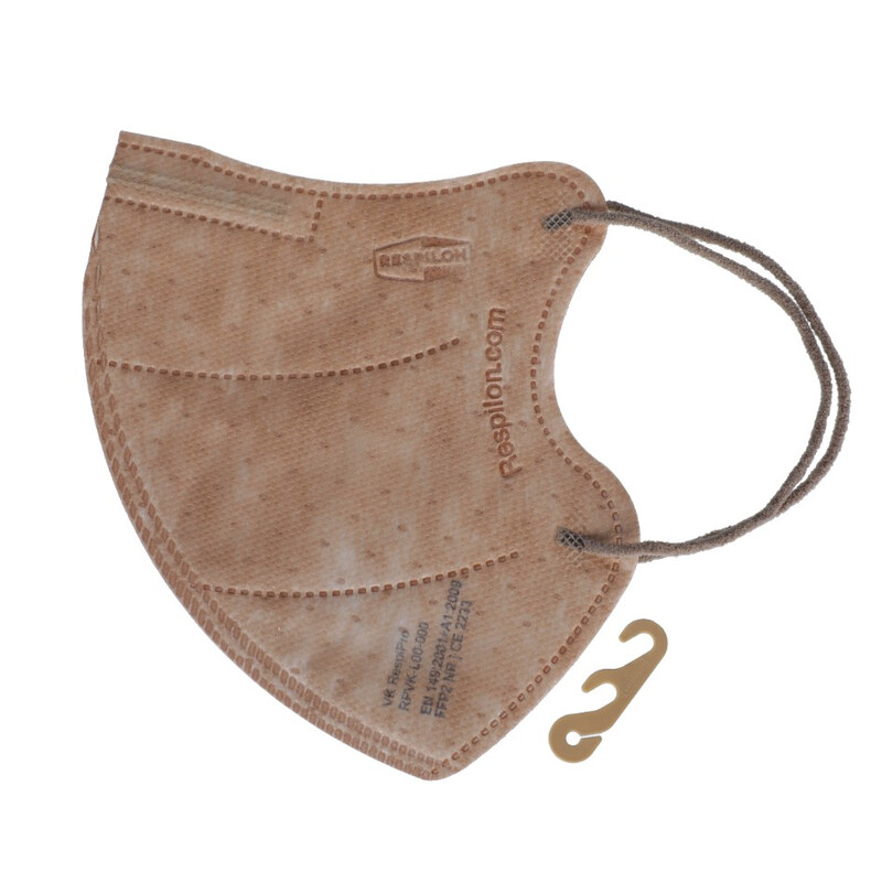 Nano respirátor FFP2 bez výdychového ventilu Respilon VK RespiPro, veľkosť L, 2 ks