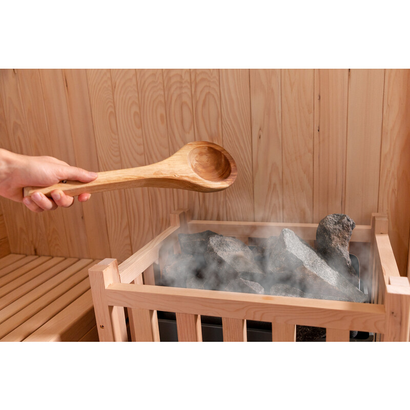 Fínska sauna pre 2 – 3 ľudí so saunovou pieckou