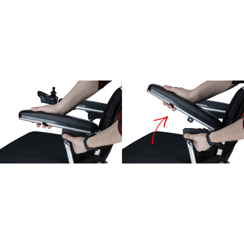 Elektrický invalidný vozík AIRWHEEL H3TS s funkciou samozloženia a diaľkovým ovládaním