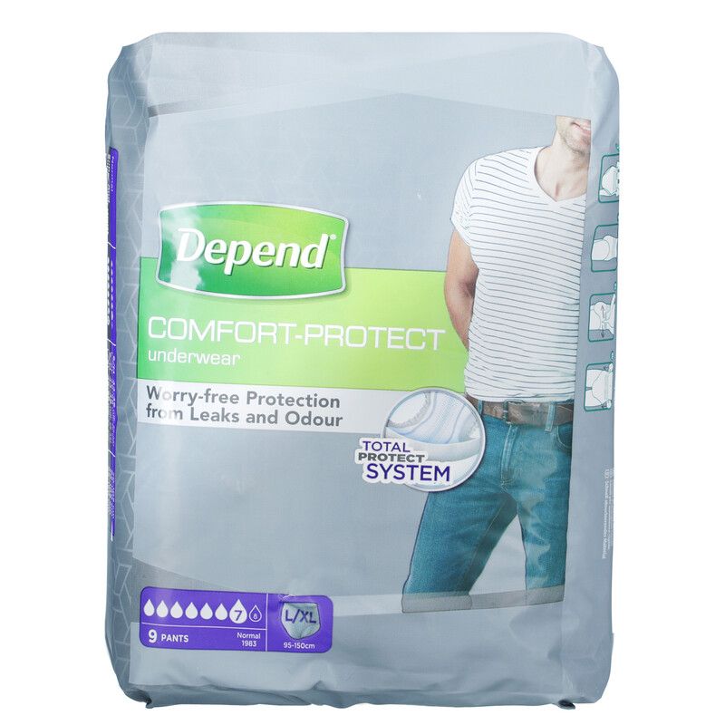 DEPEND Normal L/XL pre mužov, 9 ks