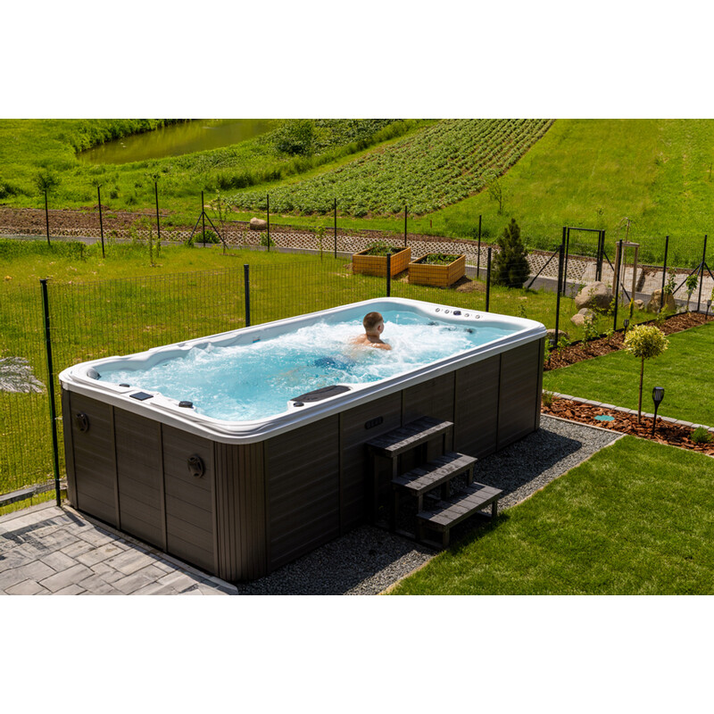 SwimSpa LUX SUNRANS SR853 s protiprúdom a technológiou Balboa