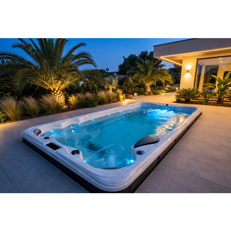 SwimSpa LUX SUNRANS SR853 s protiprúdom a technológiou Balboa