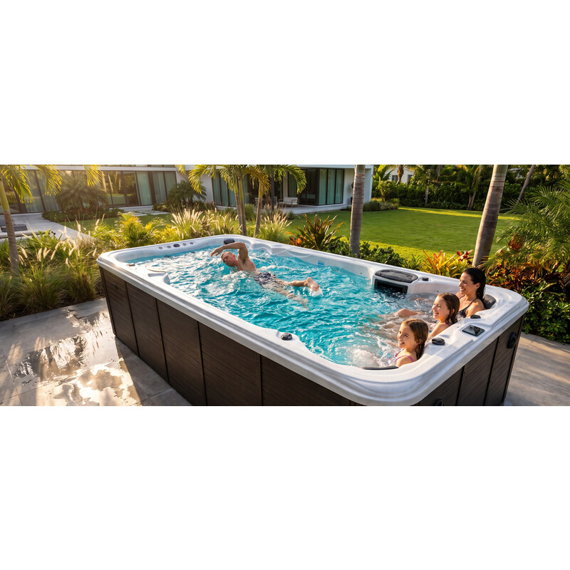 SwimSpa LUX SUNRANS SR853 s protiprúdom a technológiou Balboa