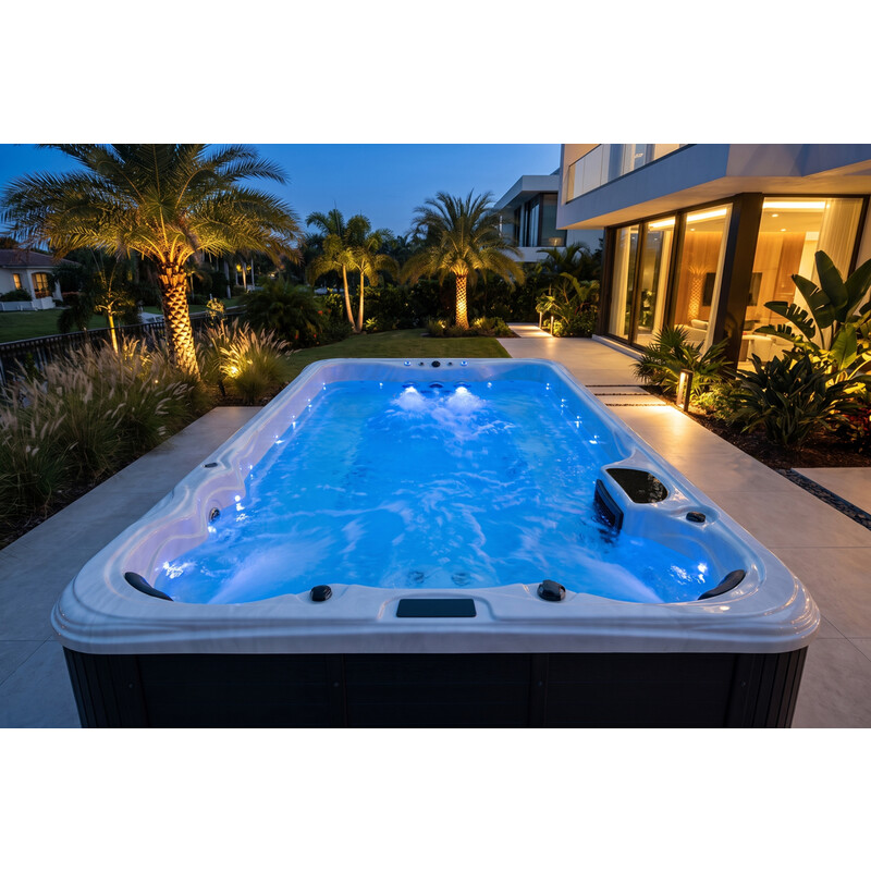 SwimSpa LUX SUNRANS SR853 s protiprúdom a technológiou Balboa