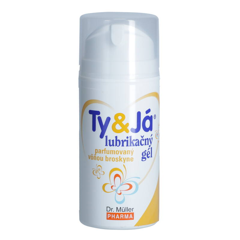 Ty&Já lubrikačný gél s vôňou broskyne, 100 ml