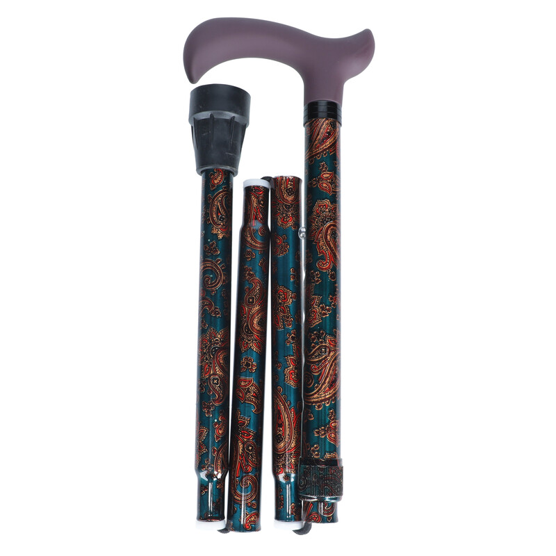 Skladacia palica Derby zelená