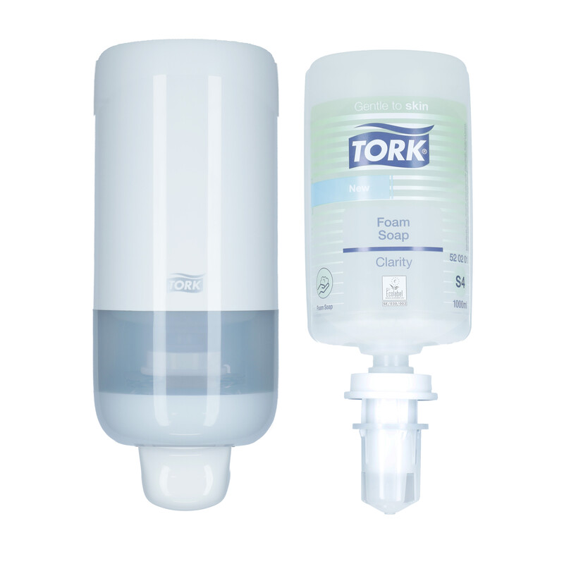 Štartovací balík Tork manuálny dávkovač + penové mydlo (S4), 1000 ml