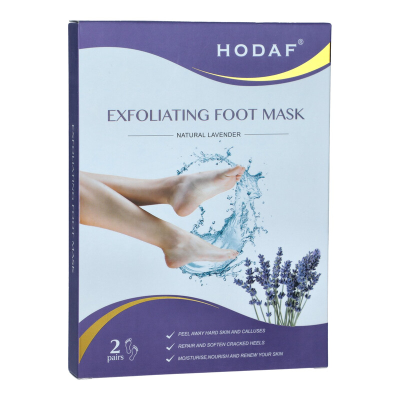 Exfoliačné ponožky na zrohovatenú kožu, 4 ks – VÝPREDAJ, EXSPIRÁCIA 19.5.2025