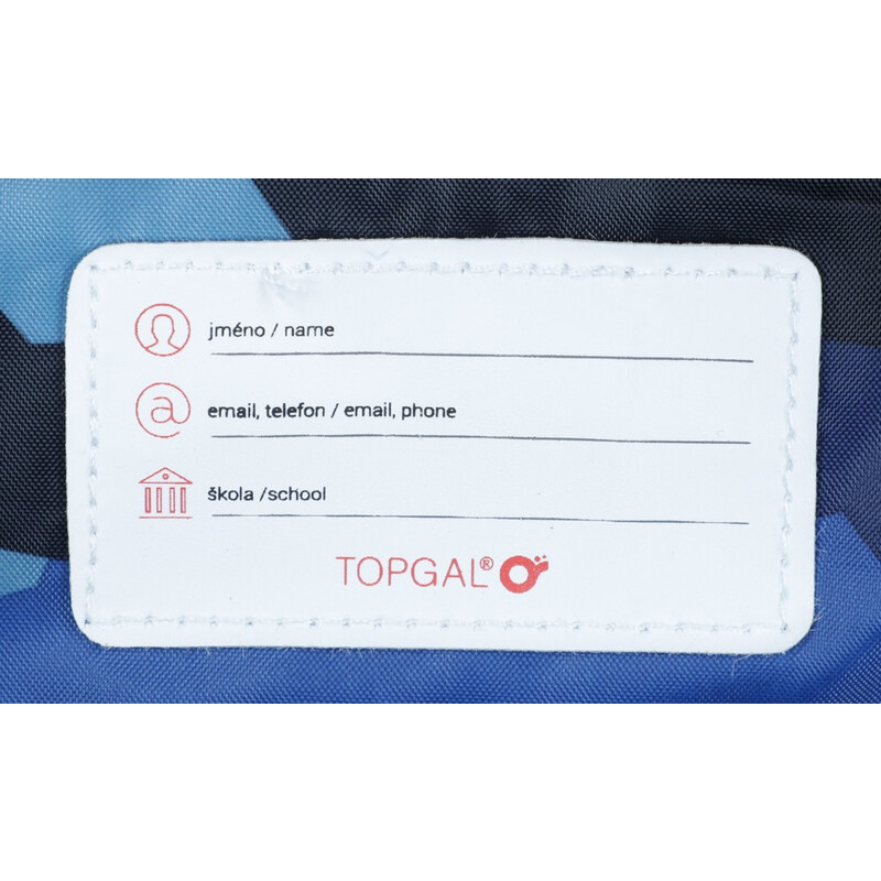 Školská taška MIRA modrozelená