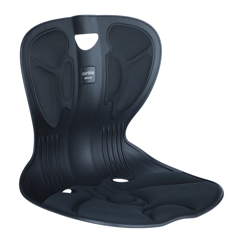 Ergonomická opierka na správne držanie tela Curble Chair Comfy, čierna