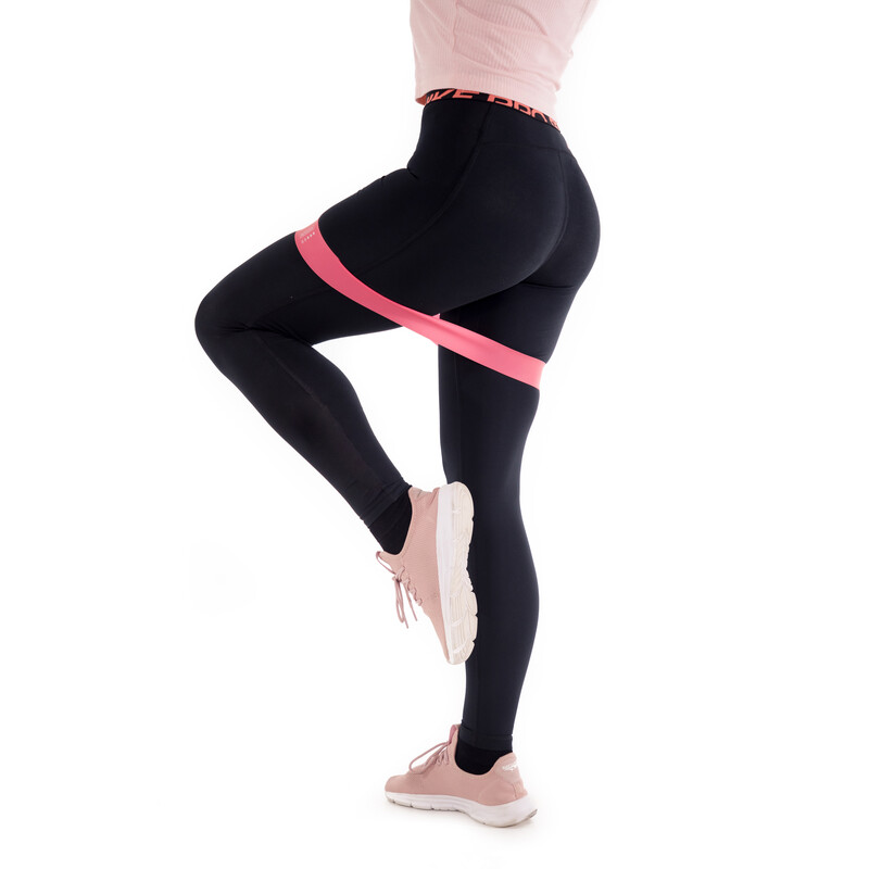 Odporové posilňovacie gumy ružové, sada 5 ks