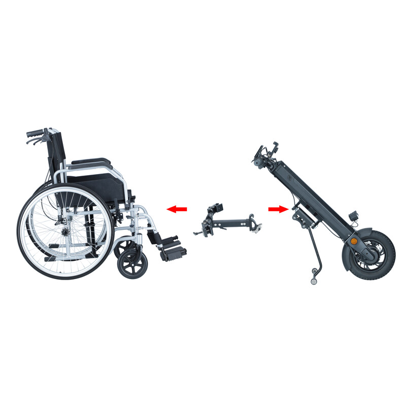 Elektrický prídavný pohon pre invalidné vozíky - MIJO