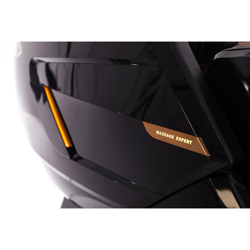 Masážne elektrické kreslo LUX 4D MASSAGER, čiernozlaté