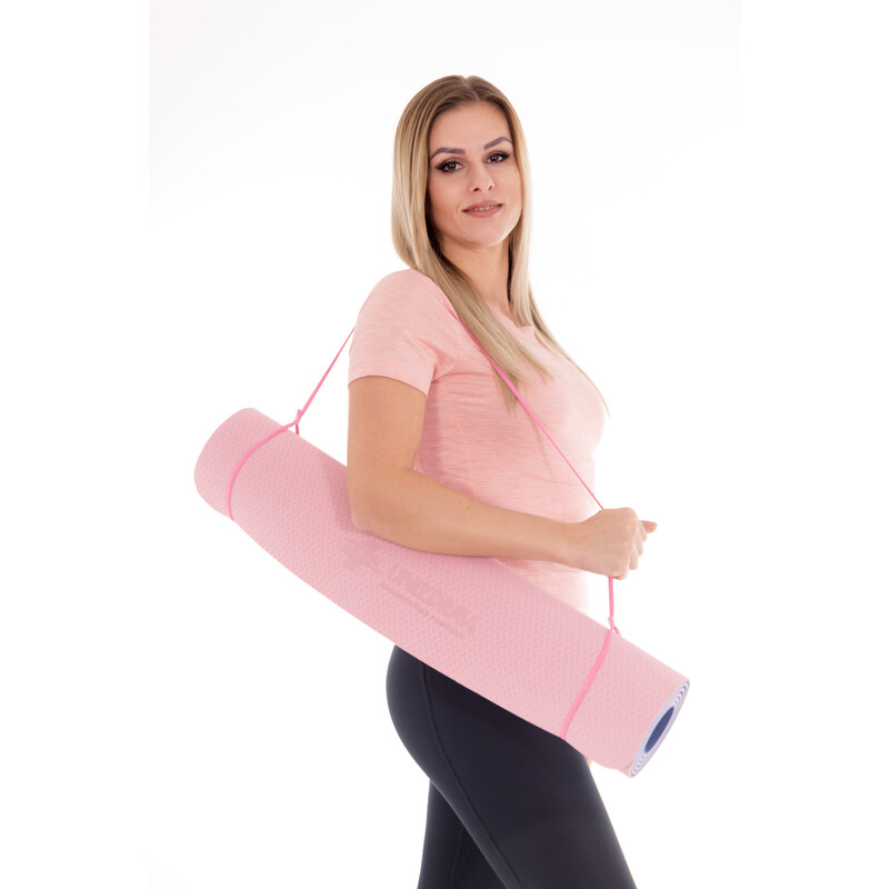 Podložka na cvičenie UNIZDRAV 66 x 182 cm, ružová