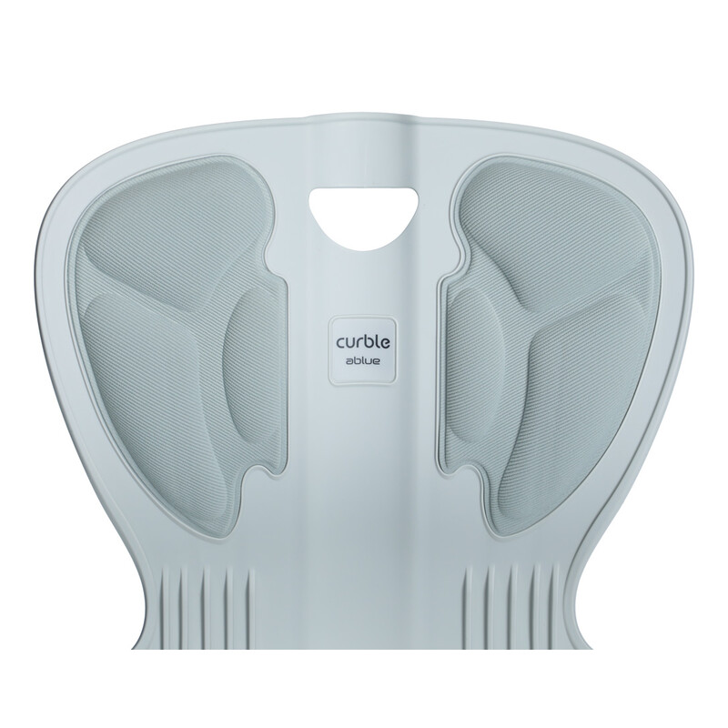 Ergonomická opierka na správne držanie tela Curble Chair Comfy, sivá