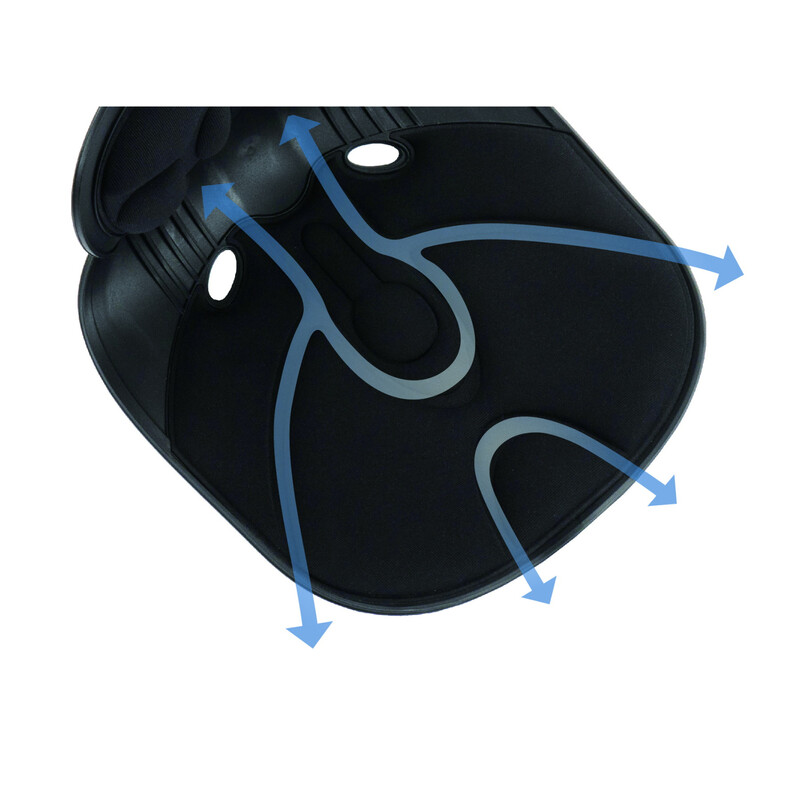 Ergonomická opierka na správne držanie tela Curble Chair Wider, sivá