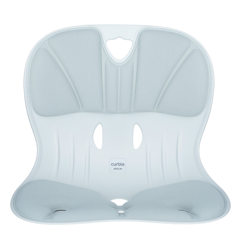 Ergonomická opierka na správne držanie tela Curble Chair Wider, sivá