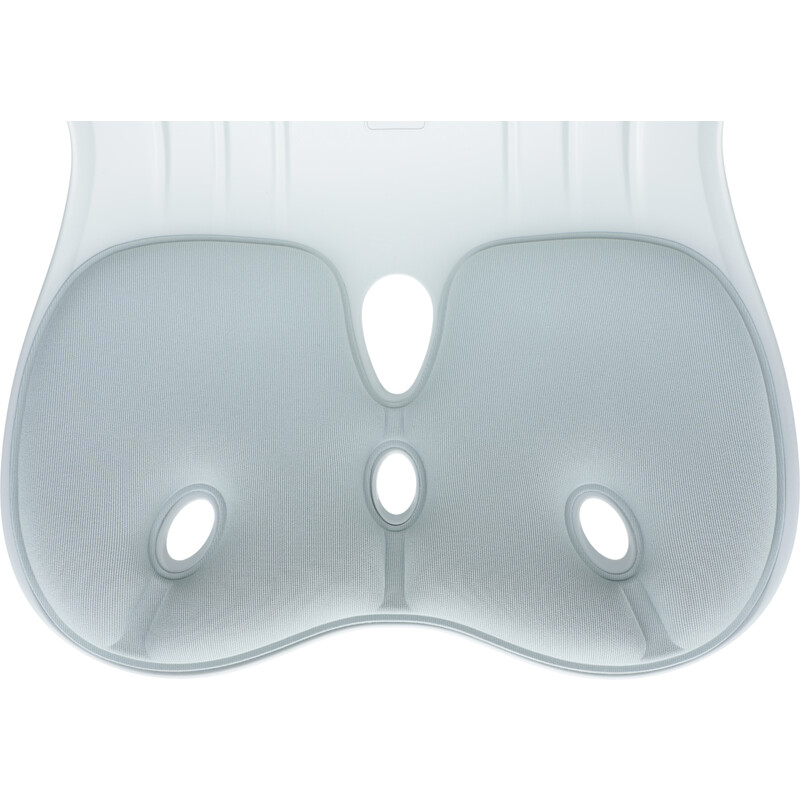 Ergonomická opierka na správne držanie tela Curble Chair Wider, sivá