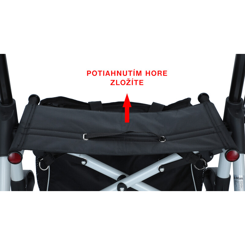 Pojazdné chodítko s nafukovacími kolesami MEGO