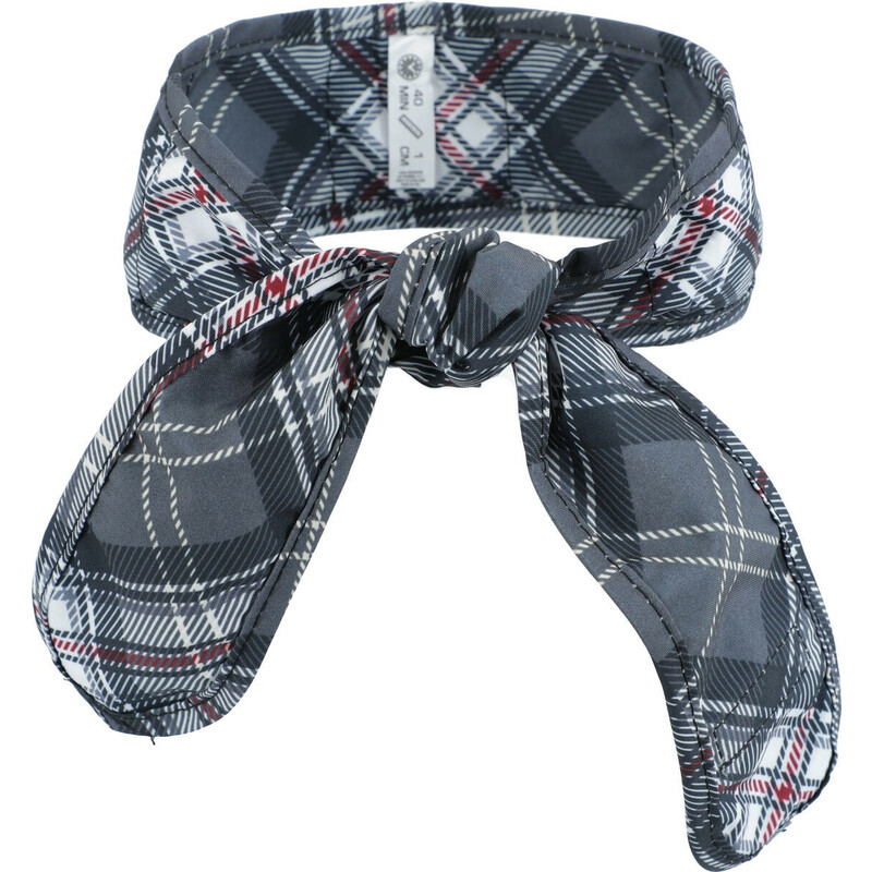 Chladiaca šatka na krk, károvaná