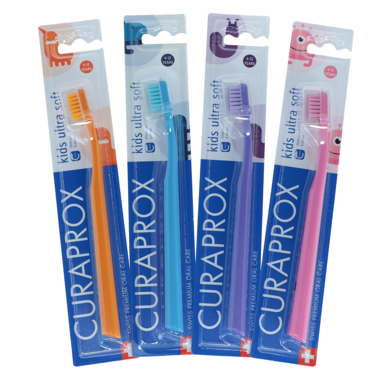 Detská zubná kefka CURAPROX Kids, 4 – 12 rokov