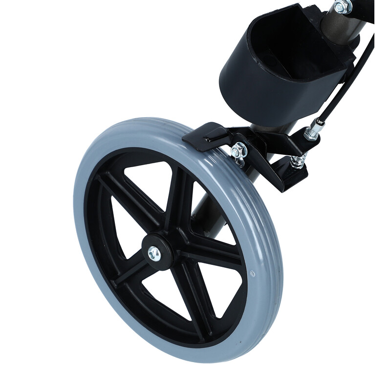 Štvorkolesové chodítko odľahčené, bordové