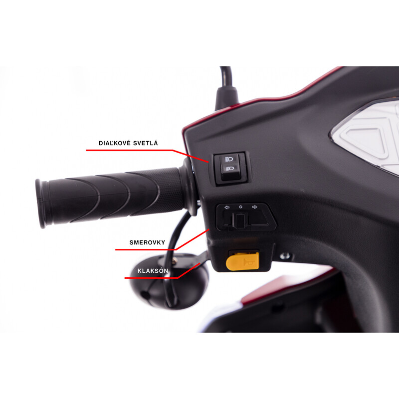 Elektrický dvojmiestny skúter CHAMPION DUO pre seniorov a imobilných – výkonný 1000 W motor