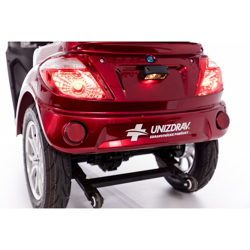 Elektrický dvojmiestny skúter CHAMPION DUO pre seniorov a imobilných – výkonný 1000 W motor