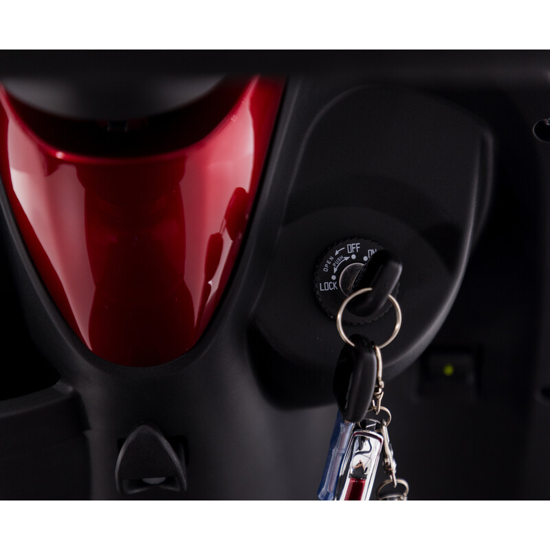 Elektrický skúter MOBILITY Plus - bohatý úložný priestor