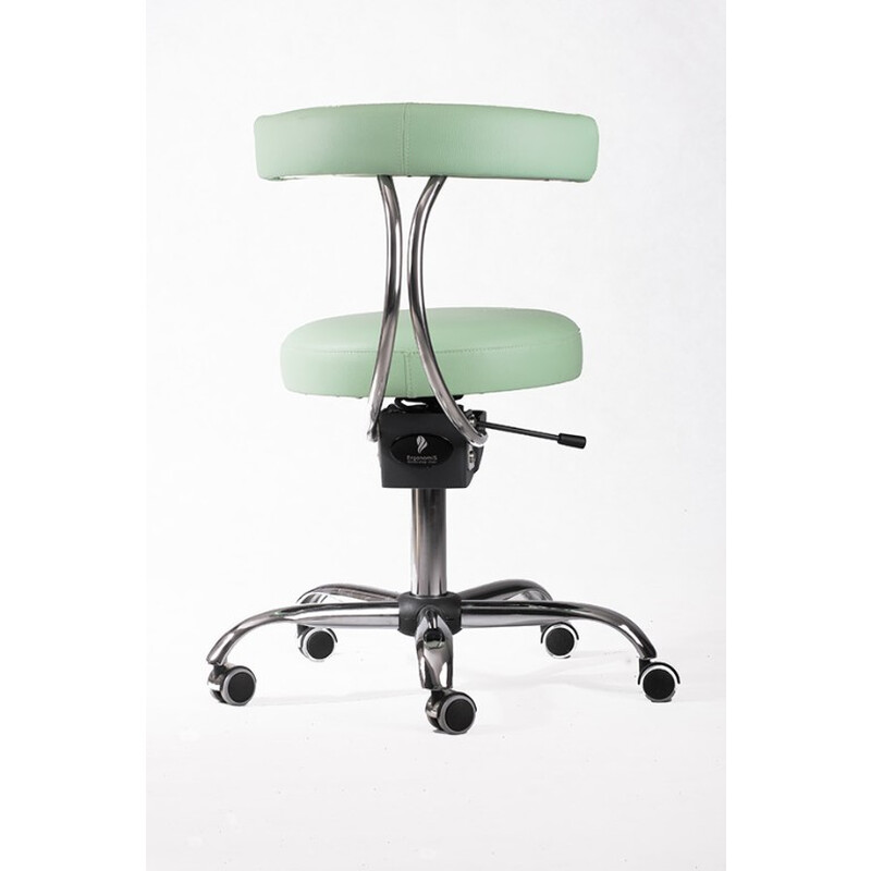 Ergonomická stolička do ambulancie, modrá