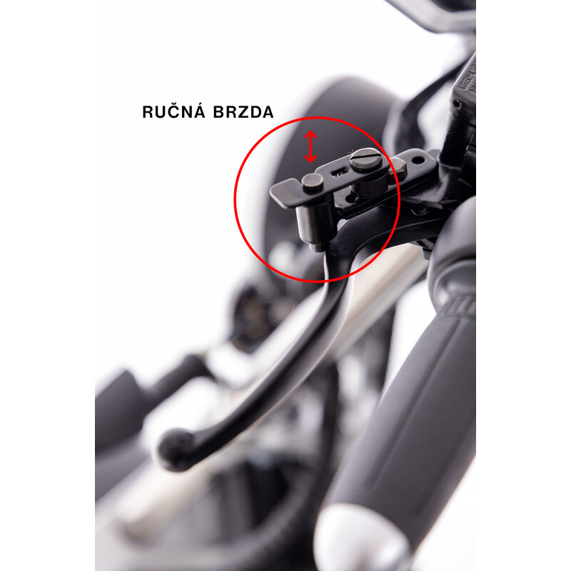 Elektrický CHOPPER UNIZDRAV trojkolesový – výkonný 2000 W motor