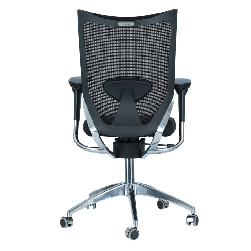 Ergonomická stolička Office, oranžová