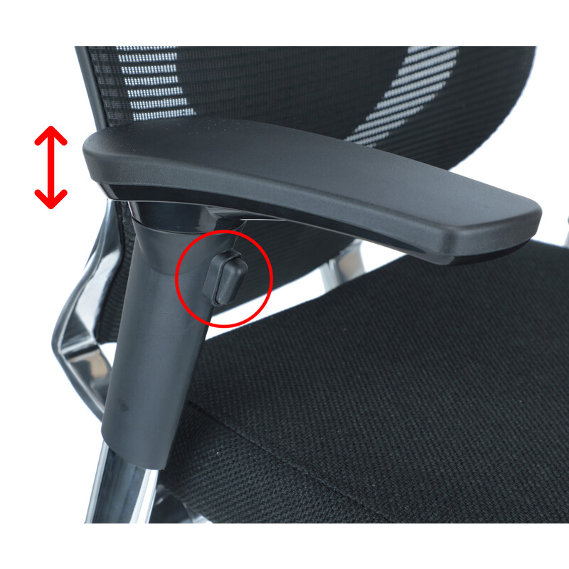 Ergonomická stolička Office, bordová