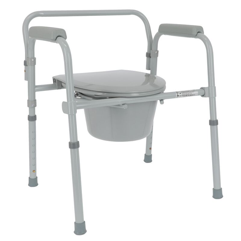 Toaletné kreslo nepojazdné - POŠKODENÝ PÔVODNÝ OBAL