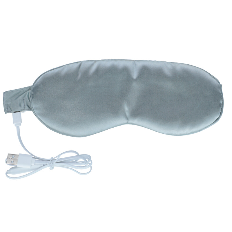 Vyhrievacia očná maska UNIZDRAV, strieborná - grafénová technológia