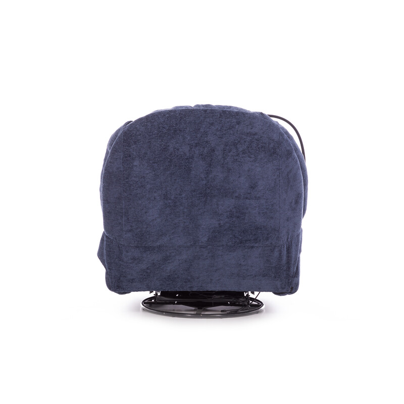 Štýlové relaxačné polohovacie kreslo TRENDY - modré