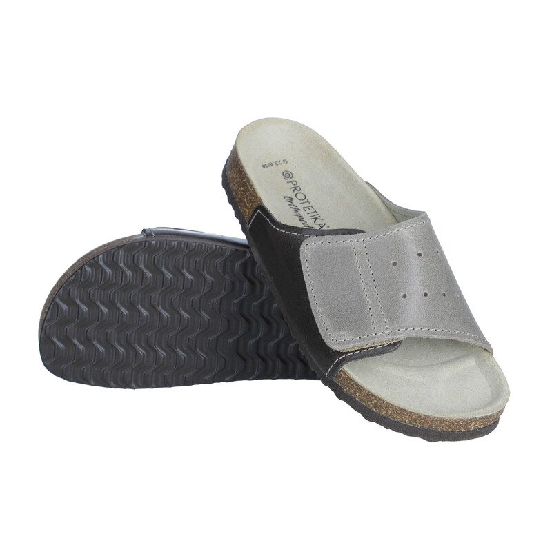 Zdravotná ortopedická obuv – typ 56 sivo-hnedá - BEZ PÔVODNÉHO OBALU