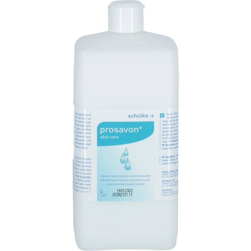 Krémové tekuté mydlo PROSAVON náhradná náplň, 1000 ml