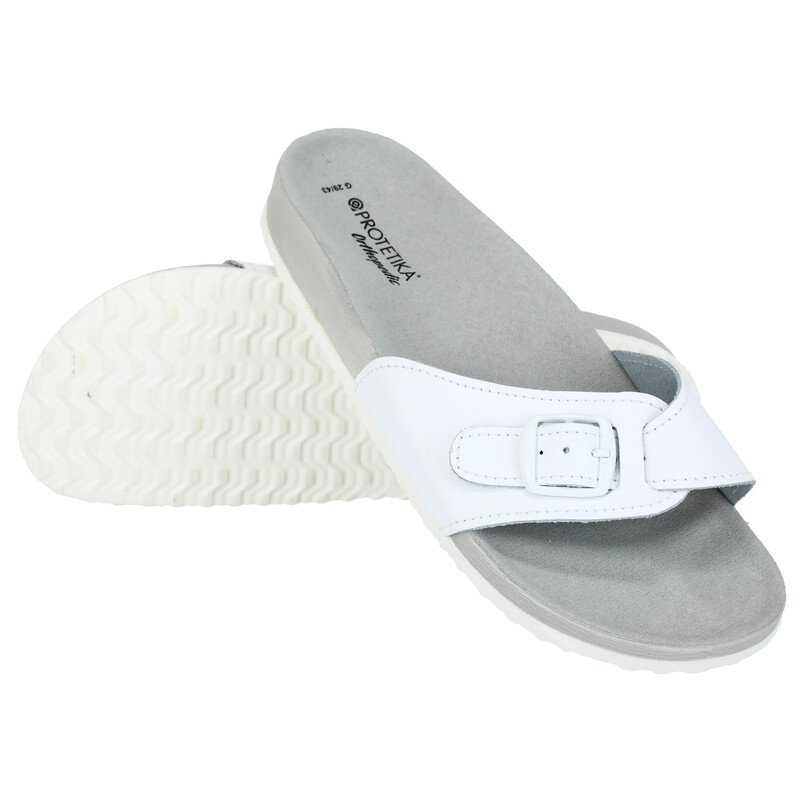 Zdravotná ortopedická obuv – typ 04 biela - POŠKODENÝ PÔVODNÝ OBAL