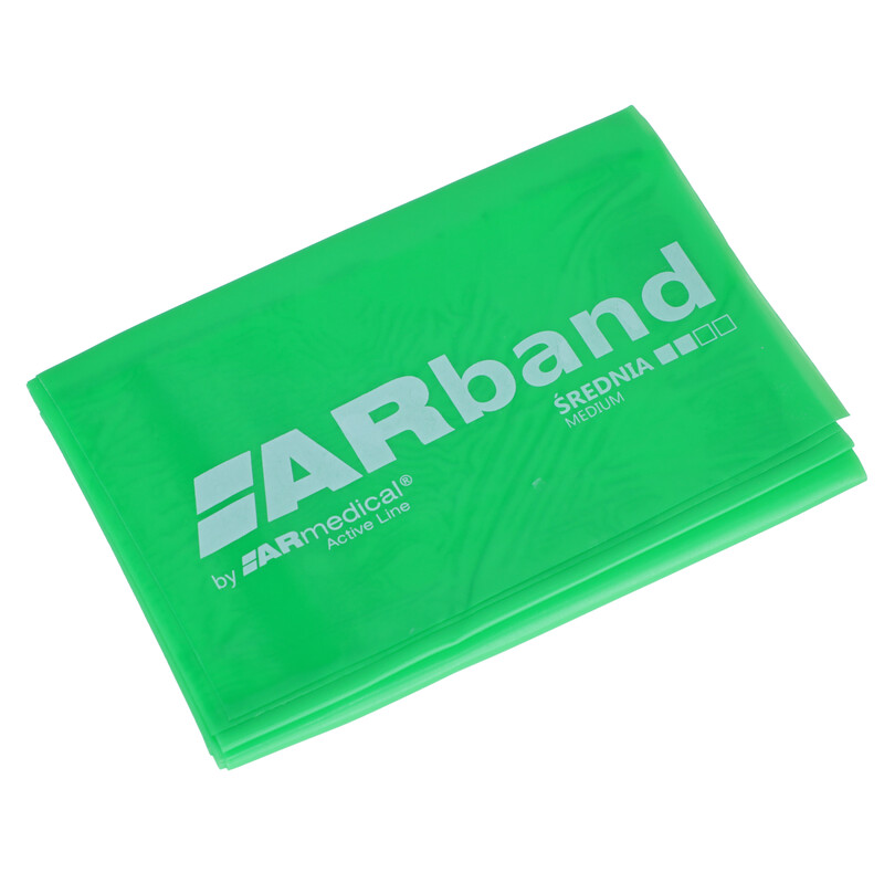 Posilňovacia guma na cvičenie zelená 2 m (4,5kg - 6,8kg)