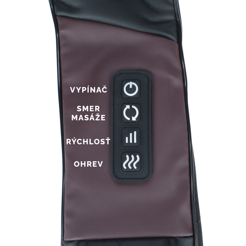 Masážny Shiatsu golier na krk a ramená UNIZDRAV + cestovná taška