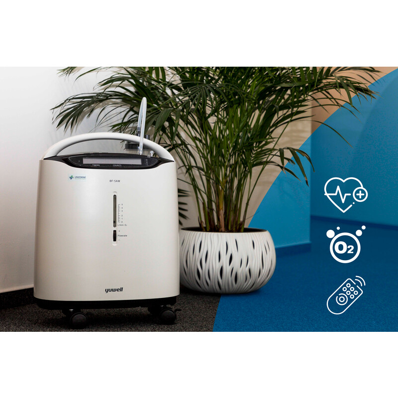 Kyslíkový koncentrátor s funkciou inhalátora 8F – 5AW - POUŽÍVANÝ