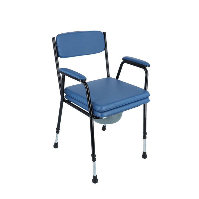 Toaletná stolička výškovo nastaviteľná UNIZDRAV - TRHLINA NA SEDACEJ ČASTI