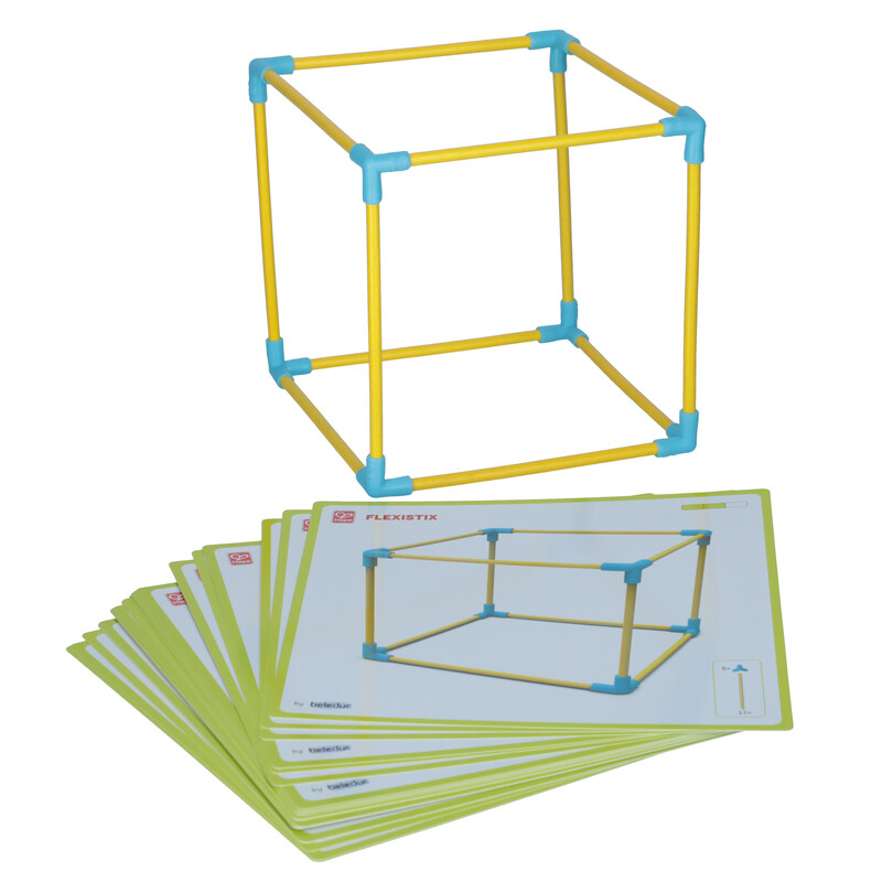 Didaktická stavebnica Flexistix XXL Set od Beleduc, 500 ks