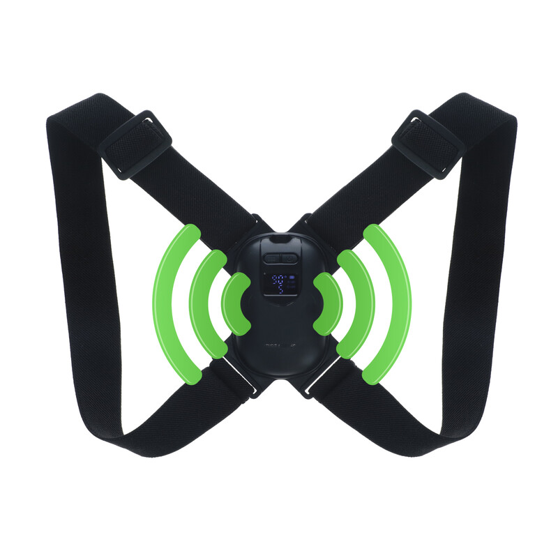 Inteligentný korektor pre správne držanie tela s popruhmi