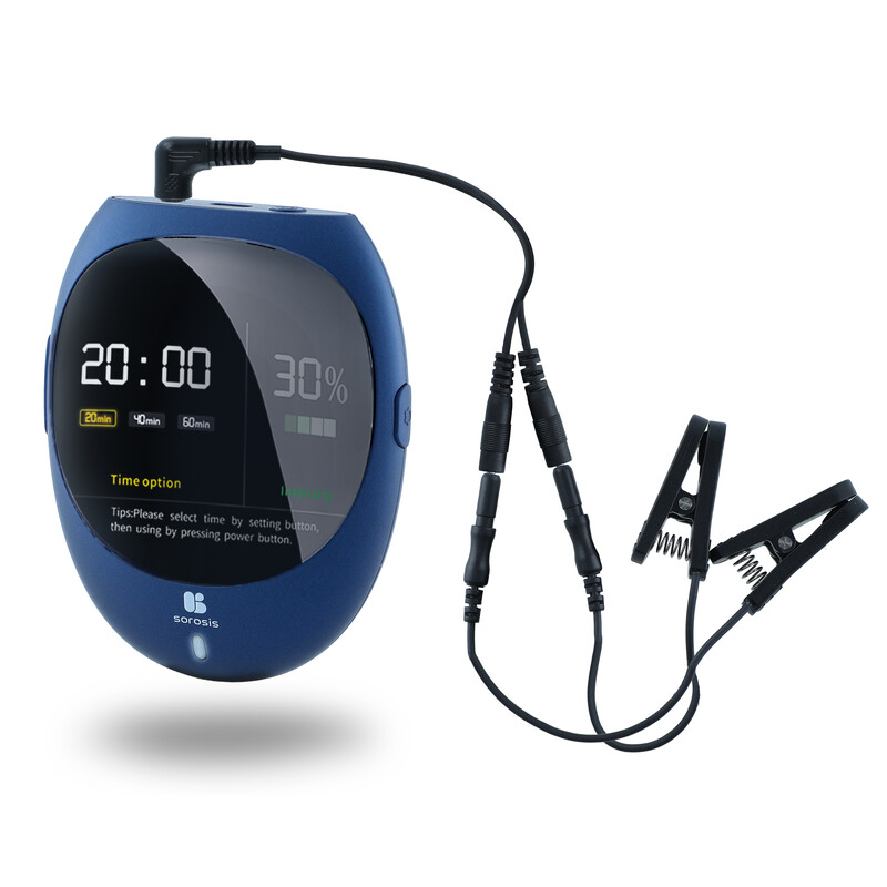 Prístroj na zmiernenie nespavosti Sorosis Mini 3 - TESTOVACÍ KUS, MIERNE ŠKRABANCE NA DISPLEJI