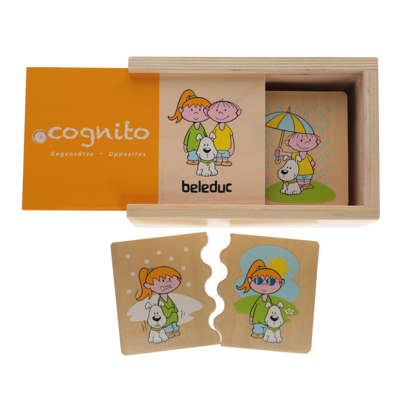 Edukačné puzzle Cognito – protiklady od Beleduc